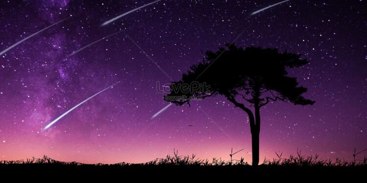 Ilustrasi Hujan Meteor (foto/net)