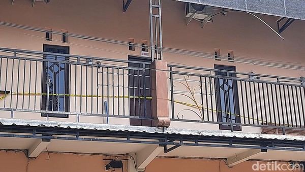 Kos-kosan lokasi penemuan mayat laki-laki di Pati. (Foto/Net)