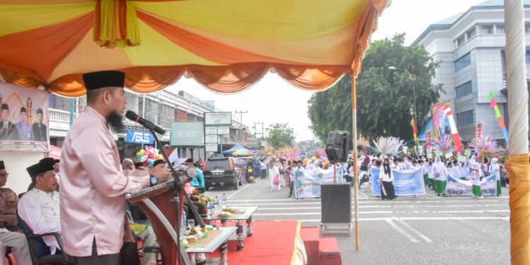 Pawai Akbar Santri MDTA1446 H (foto/net)