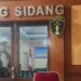 Ruangan sidang kode etik Propam Polda Sumatera Utara di Medan.(Foto/Supriadi).