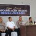 Kapolres Aceh Tamiang Gelar Acara Ngope Bareng Dengan Wartawan. (Foto/Iskandar).