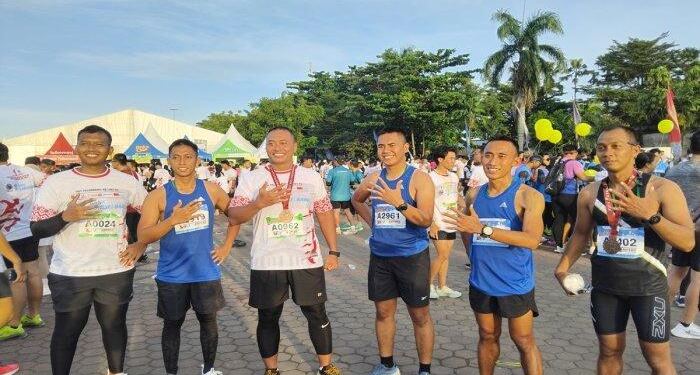 Sejumlah atlet turut meramaikan Ampera Fun Run, Palembang. (foto/net)