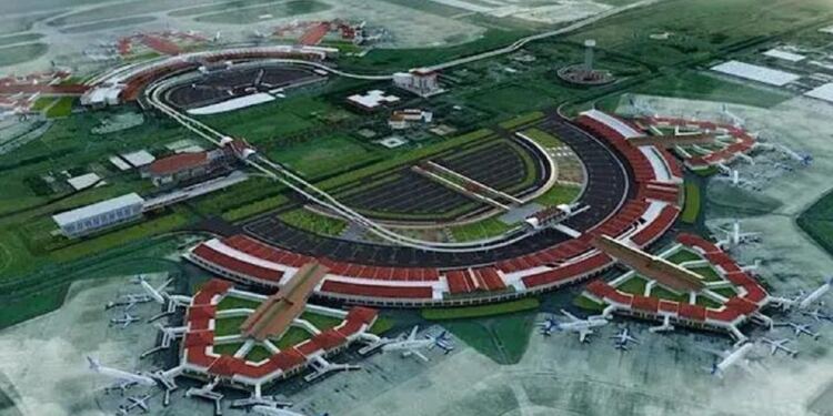 Ilustrasi Bandara di IKN. (foto/doc)