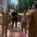 Wali Kota Medan Bobby Nasution mengamuk saat meninjau pembangunan tugu di Jalan Putri Hijau. (Foto/Net)
