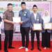 Bupati OKU Timur Ir. H. Lanosin, M.T. membuka seminar dan pelantikan pengurus Ikatan Pelajar Putri Nahdatul Ulama. (Foto/Yesi)