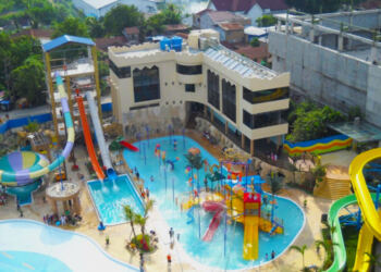 Suasana Draco Waterpark saat dulu masih beroperasi. (foto/doc)