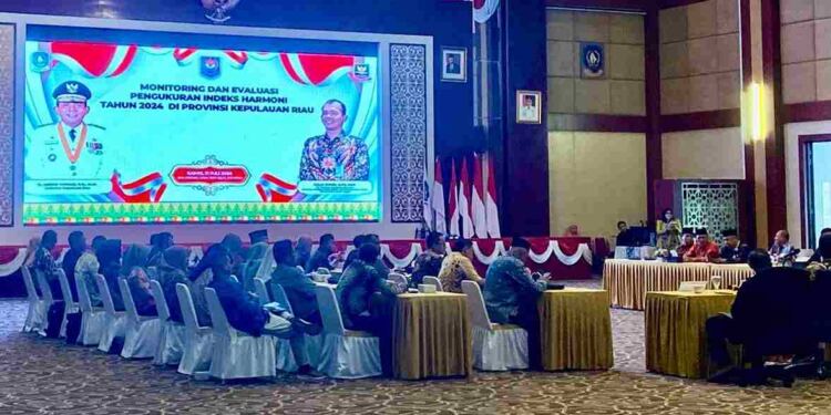 Kepri Dipilih Jadi Lokasi Monitoring dan Evaluasi Pengukuran Indeks Harmoni 2024. (foto/Humas Pemkot Tanjungpinang)