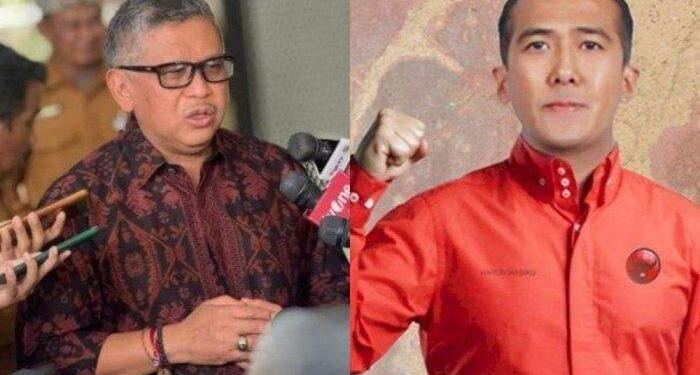 Hasto Kristiyanto dan Harun Masiku. (foto/net)