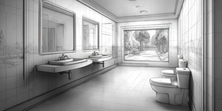 Ilustrasi Ruangan Toilet Tempat Korban Meninggal (foto/net)