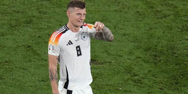 Gelandang timnas Jerman, Tony Kroos. (foto/doc)