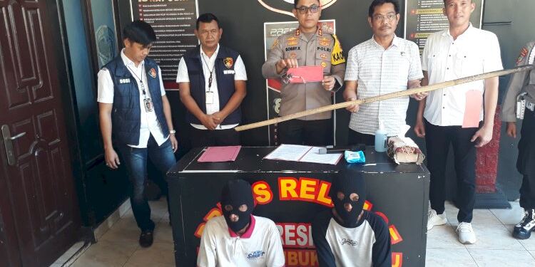 Dua orang pelaku pembakar lahan diamankan Polres Lubuklinggau. (Foto/Net)
