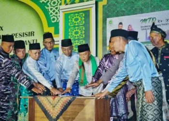 Pembukaan Mtq ke-X tingkat Kecamatan Rangsang Pesisir. (foto/Kominfo Kep. Meranti)