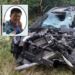 Foto kedua korban dan kondisi mobil yang ditumpangi mereka. (Foto/Doc)