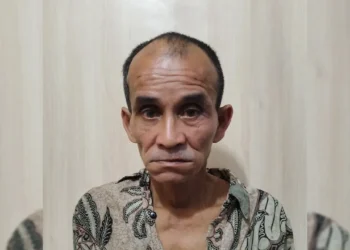 Pelaku pemerkosa nenek di Padang Pariaman. (Foto/Doc)