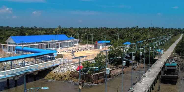 Salah Satu Pelabuhan di Riau (foto/net)