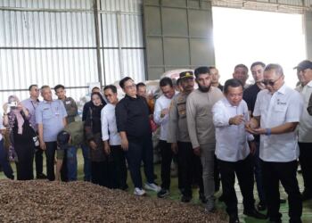 Menteri Perdagangan melepas ekspor pinang asal Jambi. (foto/doc)