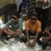 Keempat remaja yang diamankan warga Desa Ie Masen Kayee Adang. (Foto/Net)