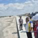 Menteri Pekerjaan Umum dan Perumahan Rakyat (PUPR) Basuki Hadimuljono, meninjau progres pembangunan Jalan Tol Solo - Yogyakarta. (Foto/Doc)