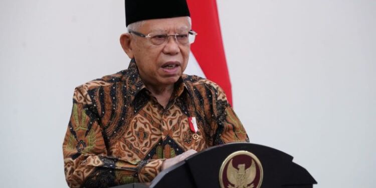 Pidato wapres Maruf Amin tentang pembangunan Papua(foto/net)