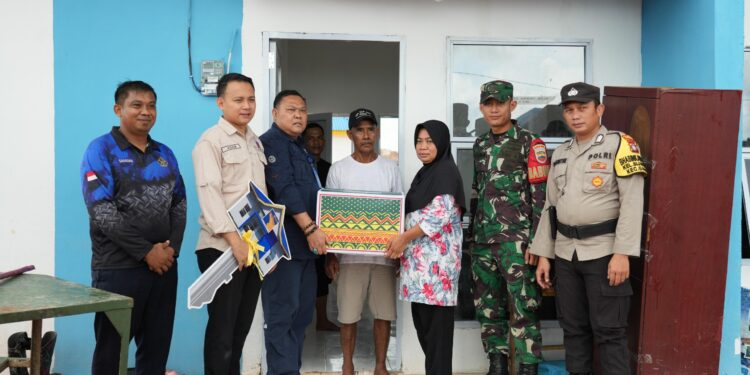41 KK Warga Rempang Tempati Hunian Baru (foto/Humas BP Batam)