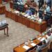 Komisi III DPRD saat menggelar voting memilih dan menetapkan Pimpinan, Dewas, dan Cadewas KPK (foto/doc)