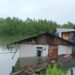 Kondisi rumah yang sudah ambruk dan terendam (foto/ist)