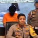 Pelaku saat diamankan di Mapolresta Sleman (foto/doc)