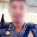Polisi berinisial AKS yang kini telah diamankan (foto/ist)