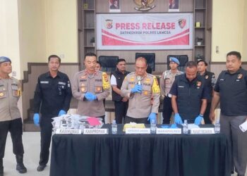 Polres Langsa Tangkap Dua Pejabat Terduga Korupsi Dana Listrik PJU (foto/doc)