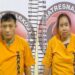 Dua pelaku bukan suami istri yang di telah diamankan Polres Tulang Bawang (foto/Mas Derik)