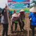 Polsek Belitang III Gelar Launching Gugus Tugas Polri Mendukung Ketahanan Pangan Nasional (foto/Yesi)