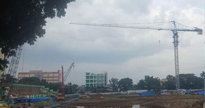Stadion Teladan di Medan yang mangkrak (foto/ist)
