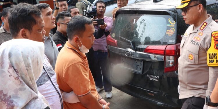 Tampang pelaku begal yang gorok leher driver online di Medan (foto/ist)