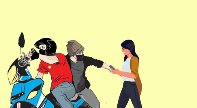 ilustrasi wanita dijambret (foto/net)