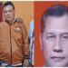 Kolase Christoph Munthe saat resmi jadi Kader Partai Hanura Kota Tebingtinggi (kiri) dan Kasatreskrim Polres Tebing Tinggi AKP Sahri Sebayang (kanan). (foto/ist)
