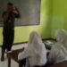 5 siswa yang bersekolah di SMP ini (foto/ist)