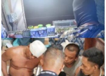 Aksi perampokan terekam CCTV, pelaku kini telah diringkus (foto/ist)