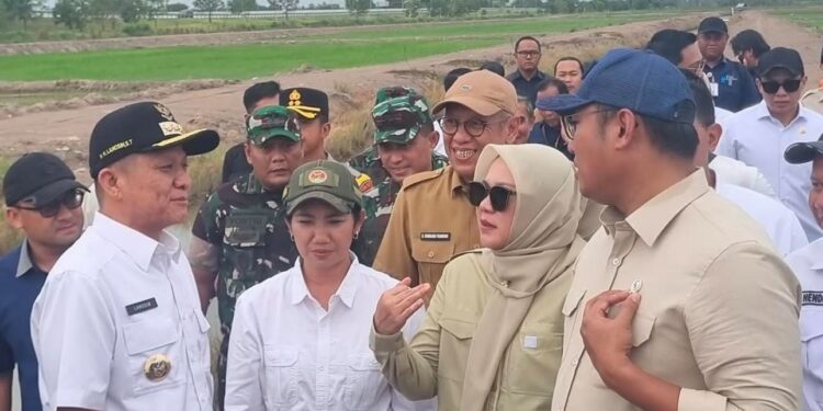 Bupati Lanosin Paparkan Potensi Pertanian di Kabupaten OKU Timur (foto/Diskominfo OKU Timur)