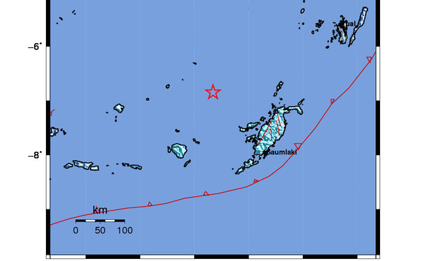 Gempa M5,6 Guncang Dawelor Dawera Maluku Barat Daya (foto/BMKG)