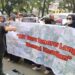 Guru Honorer Langkat Gelar Demo di Kejati Sumut, Minta Objektif Tangani Kasus PPPK 2023 (foto/ist)