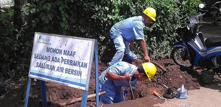 Ilustrasi perbaikin air di Batam (foto/doc)