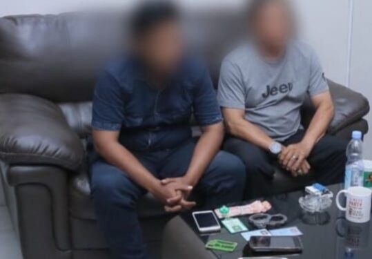 Kedua jaksa gadungan yang telah diamankan (foto/ist)
