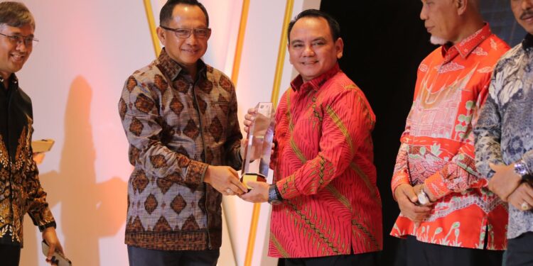 Mendagri Beri Penghargaan Kepada Pj. Gubernur Sultra (foto/Humas Pemprov Sultra)