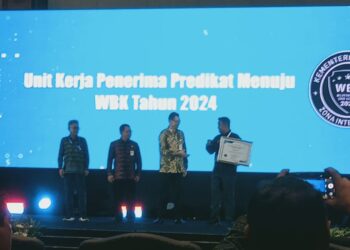 Menpan RB Beri Penghargaan Wilayah Bebas Korupsi kepada RSUD Natuna (foto/Diskominfo Natuna)