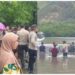 Paus Terdampar di Ngada Berhasil Digiring ke Laut Lepas (foto/ist)
