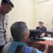 Pelaku bernama Gagan (59) saat ditangkap polisi. (foto/ist)