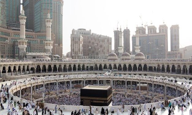 Pemandangan Kabbah di Kota Mekkah, Arab Saudi. (foto/dok)