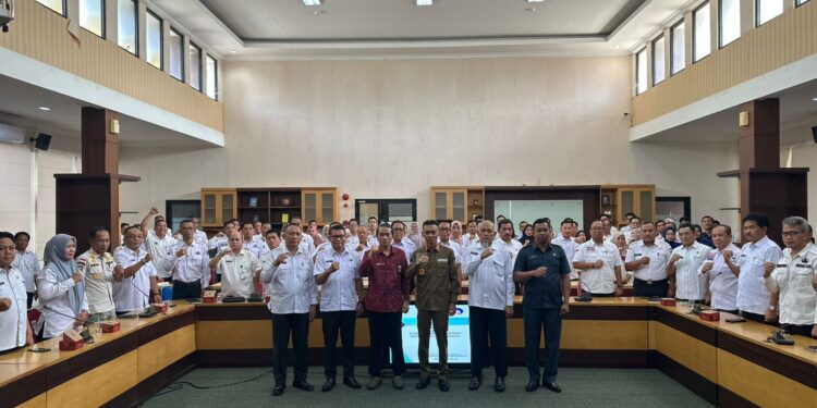 Pemkab OKU Timur Gelar Sosialisasi Anti Korupsi dan Pengendalian Gratifikasi (foto/Diskominfo OKU Timur)