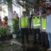 Polsek Belitang II Amankan Ibadah Natal dan Bagi-bagi Topi Sinterklas (foto/Yesi)