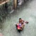 Proses penyelamatan remaja perempuan yang tenggelam (foto/ist)